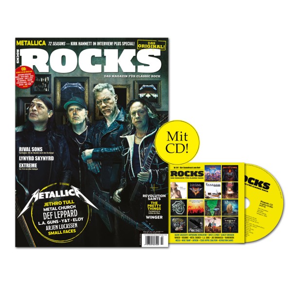 ROCKS Magazin 94 (03/2023) mit CD (Bundle)