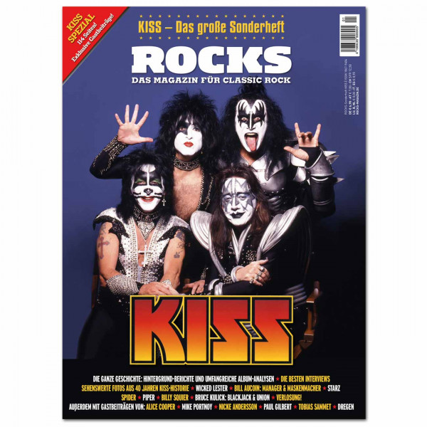 Kiss-Poster in glänzender Bilderdruckqualität