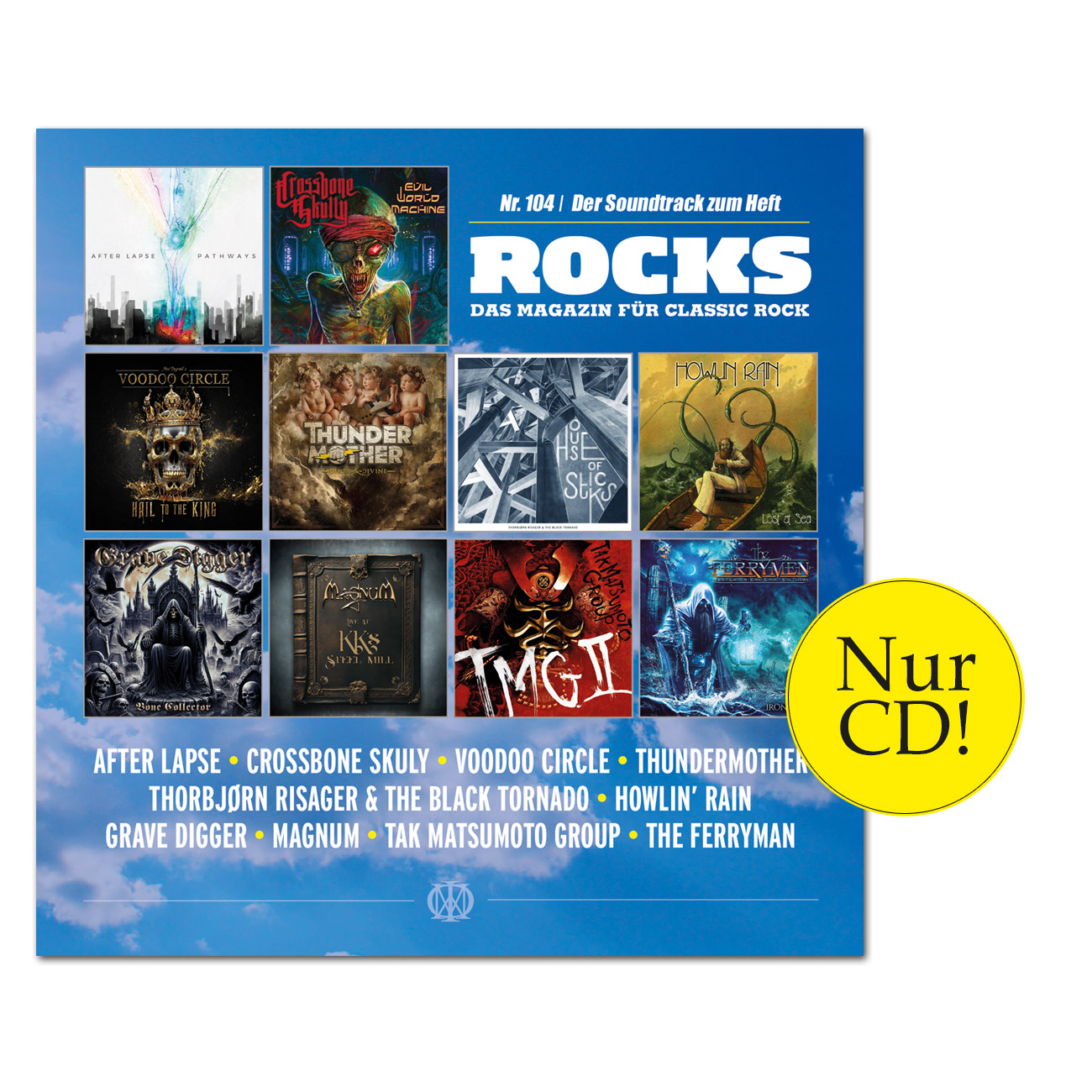 Chattering Rocks Cd ROCKS CD Nr. 103 (06/2024) | ROCKS-Shop