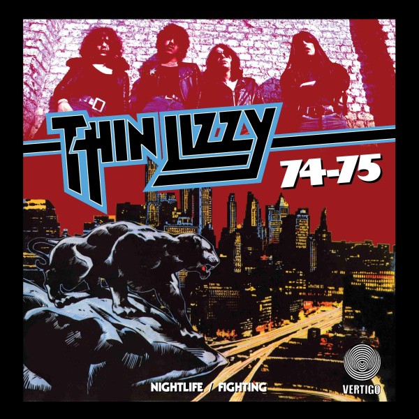 Das Box-Set Thin Lizzy - Night Life/Fighting (50th Anniversary) (7CD Limited Edition)