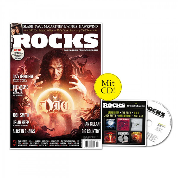 ROCKS Magazin 66 (05/2018) mit CD und Dio