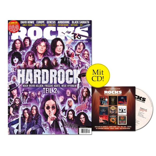 ROCKS Magazin 114 (05/2026) mit CD (Bundle)