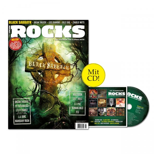 ROCKS Magazin 85 (06/2021) mit Black Sabbath!