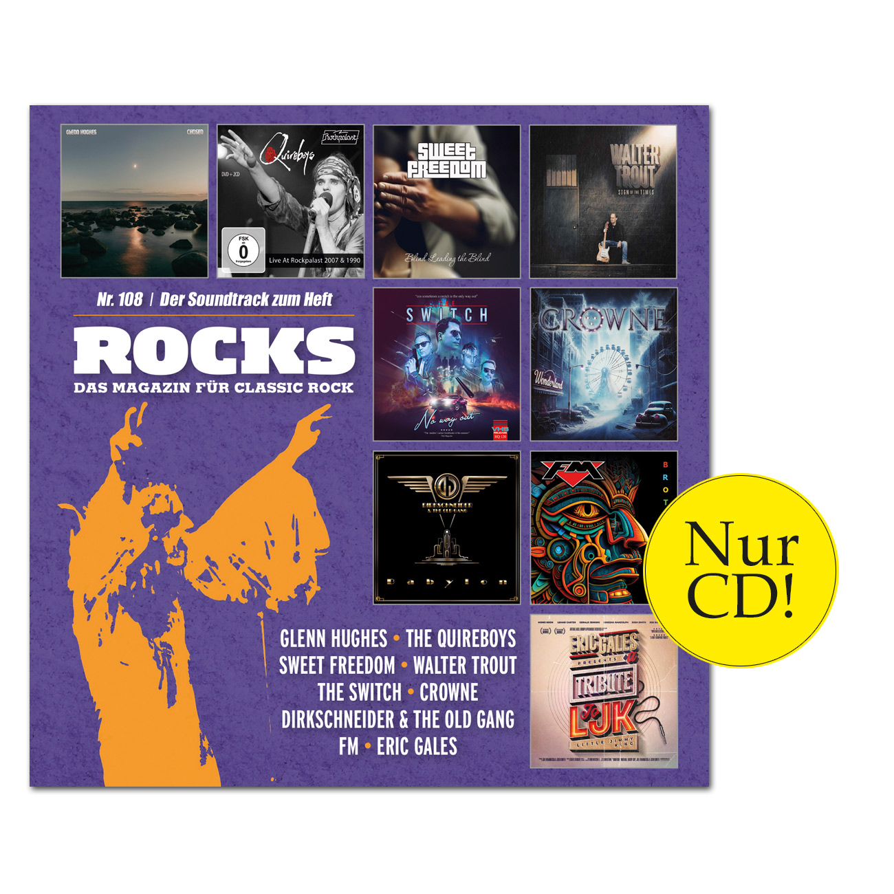 ROCKS CD Nr. 108 (05/2025) | ROCKS-Shop