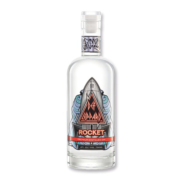 Def Leppard Rocket Premium Distilled Gin: 40% vol, 0,7l-Copy
