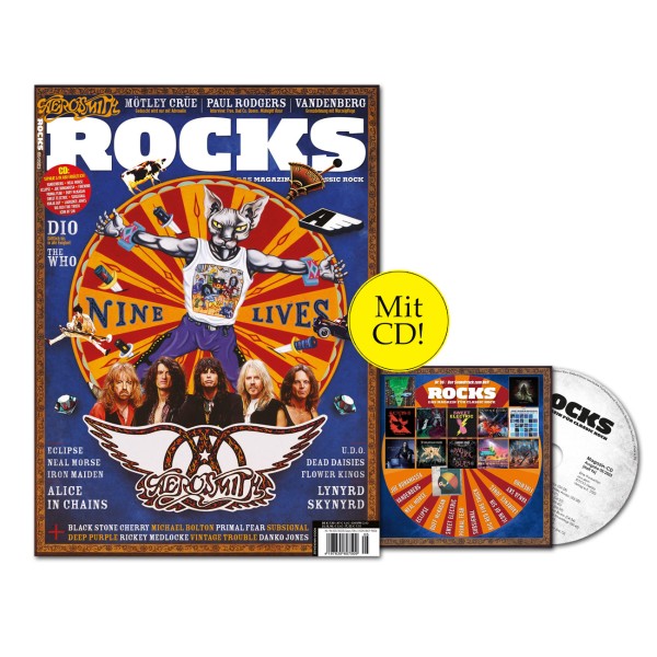 ROCKS Magazin 96 (05/2023) mit CD (Bundle)